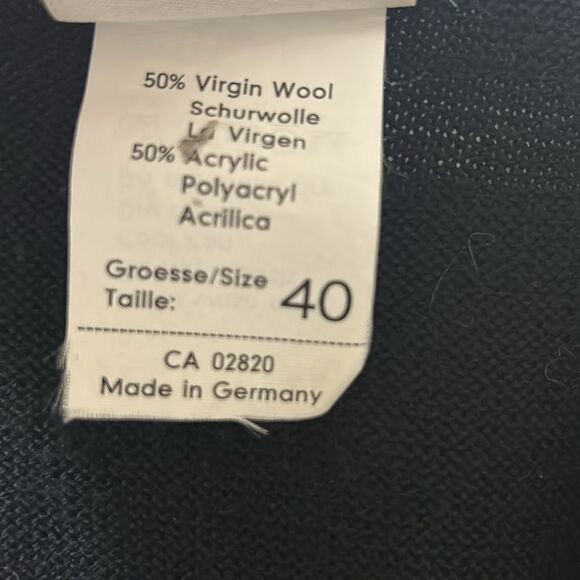 Mondi Vintage Black & Yellow Wool Blend Vest(Size 40) - Picture 6 of 6